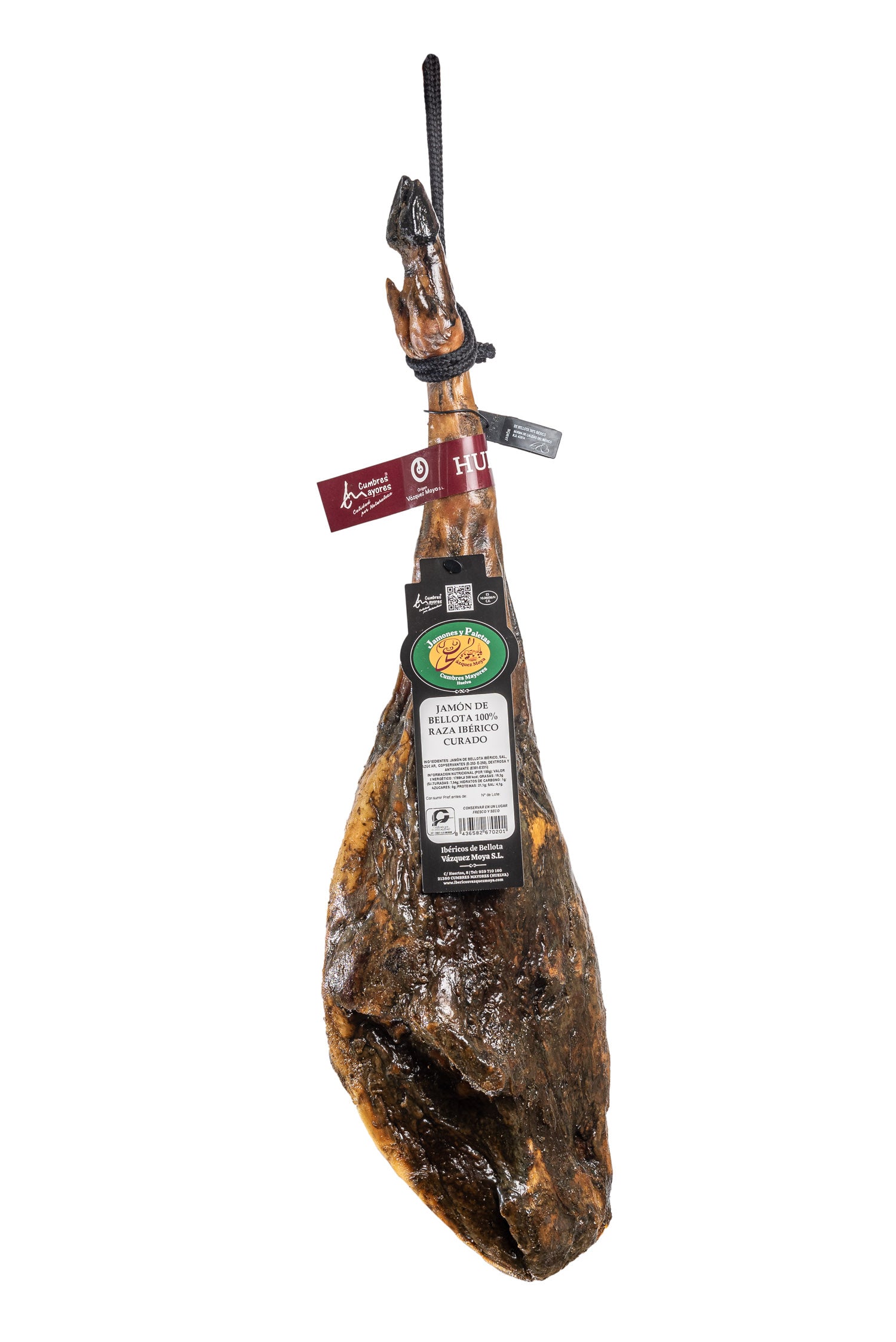 100% Iberian Breed Acorn-Fed Ham.