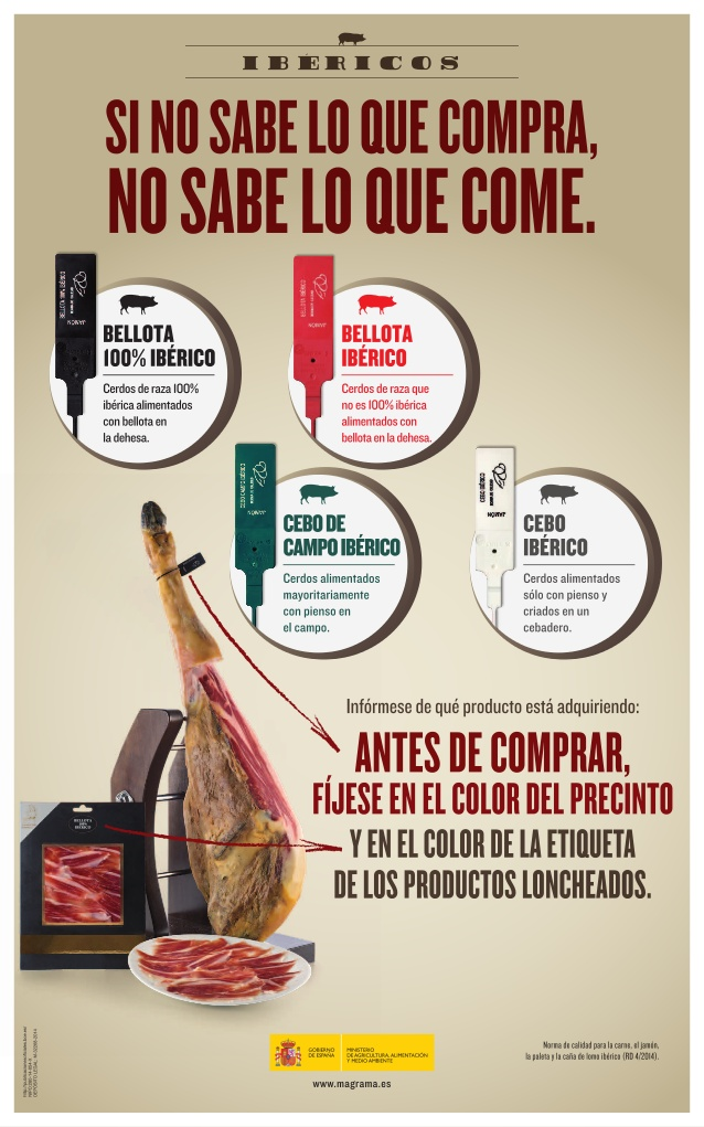 JAMÓN DE CEBO DE CAMPO 50% RAZA IBÉRICA cortado a cuchillo.
